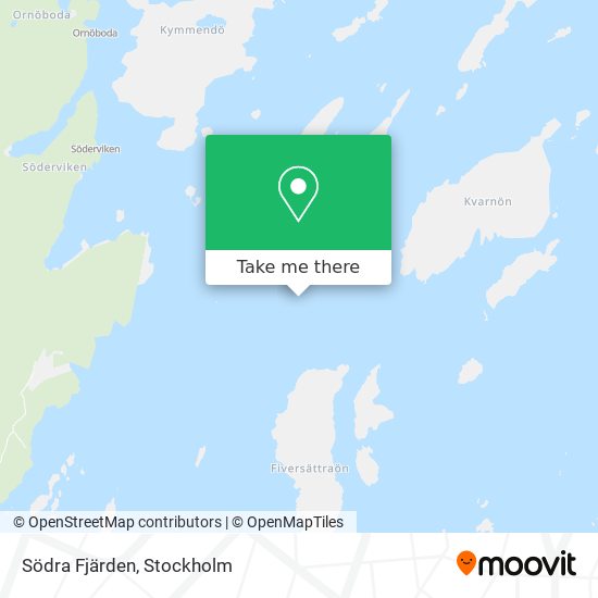 Södra Fjärden map