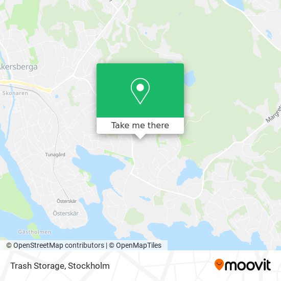 Trash Storage map