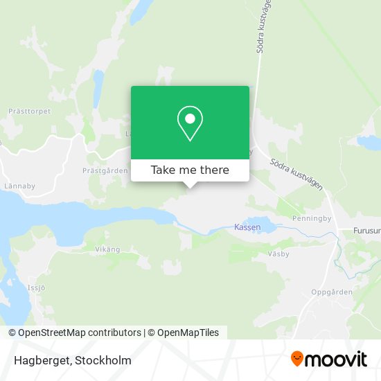 Hagberget map