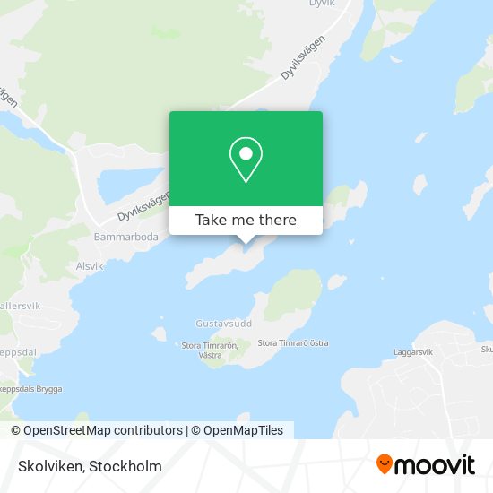 Skolviken map