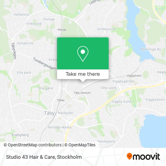 Studio 43 Hair & Care map