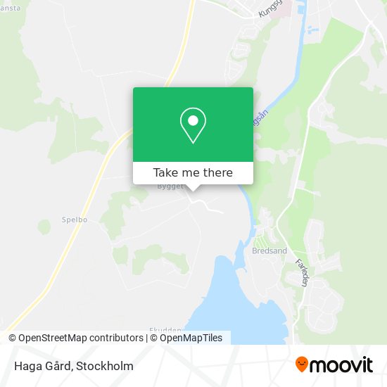 Haga Gård map