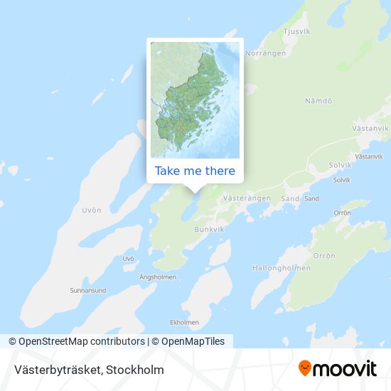 Västerbyträsket map