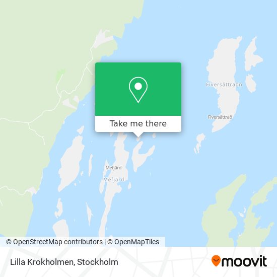 Lilla Krokholmen map