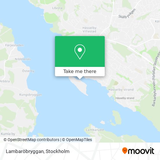 Lambaröbryggan map