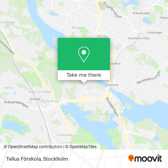 Tellus Förskola map