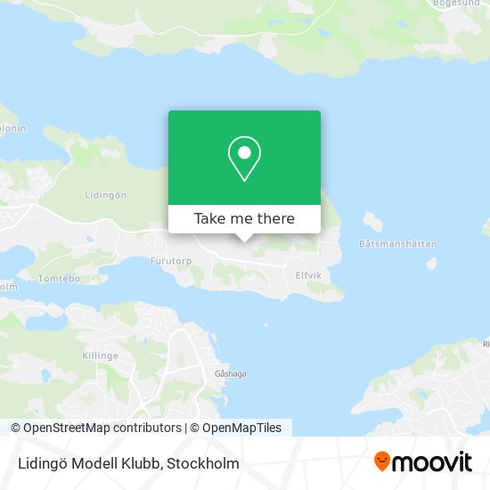 Lidingö Modell Klubb map