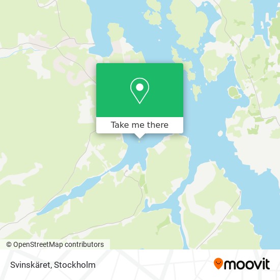 Svinskäret map