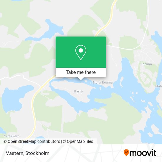 Västern map