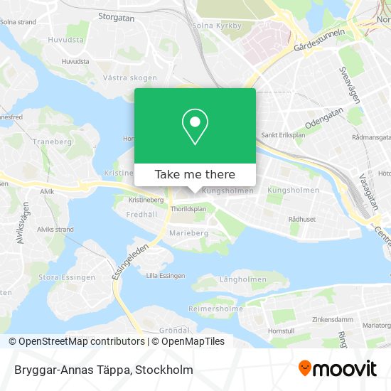 Bryggar-Annas Täppa map