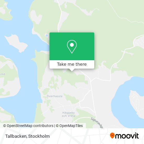 Tallbacken map