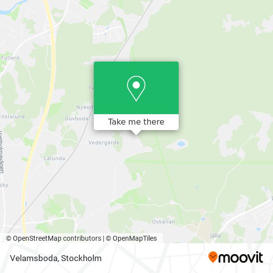 Velamsboda map