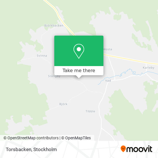 Torsbacken map