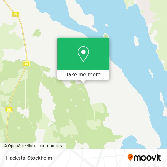 Hacksta map