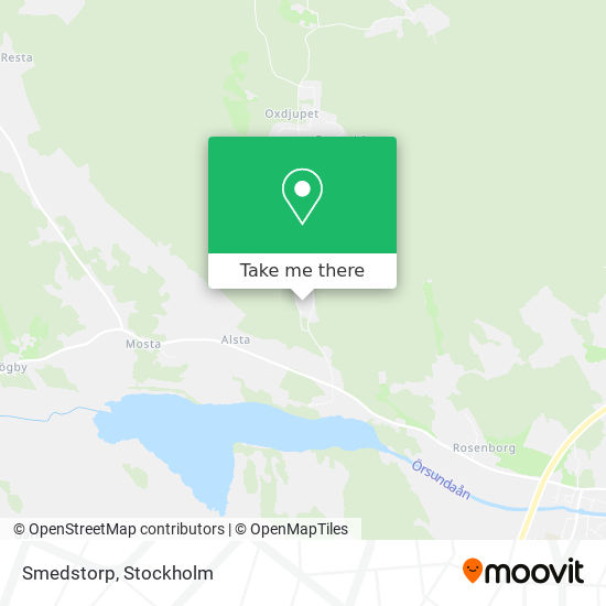 Smedstorp map