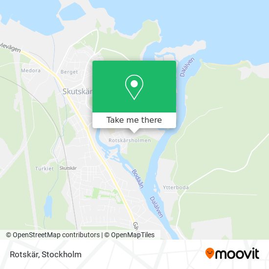 Rotskär map