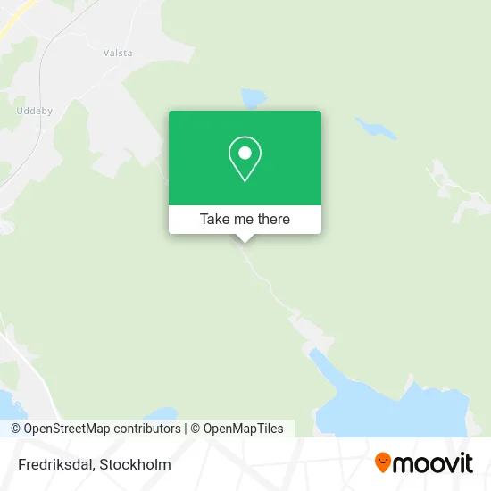 Fredriksdal map