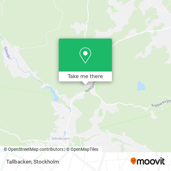 Tallbacken map