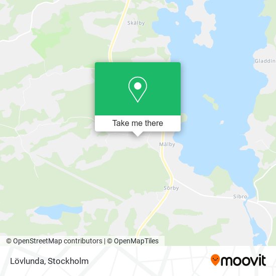 Lövlunda map