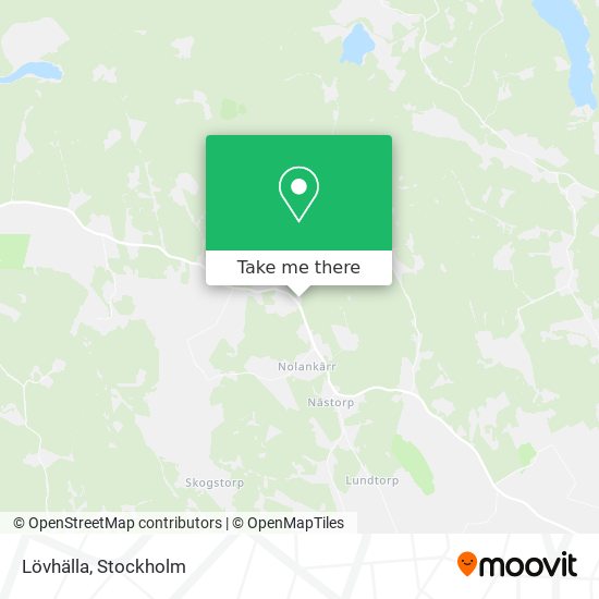 Lövhälla map