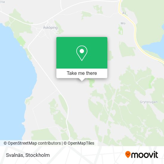 Svalnäs map