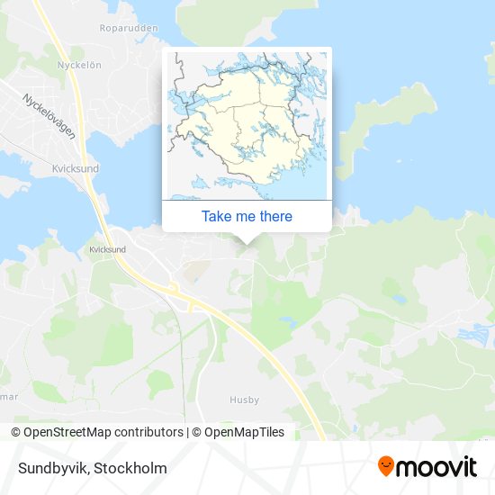 Sundbyvik map