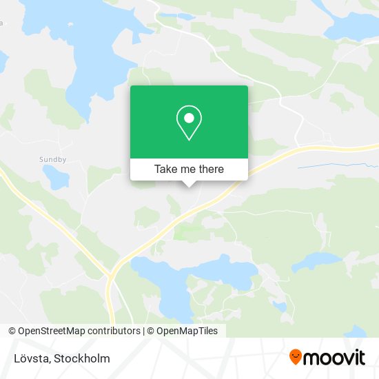 Lövsta map