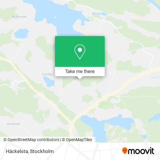 Häckelsta map