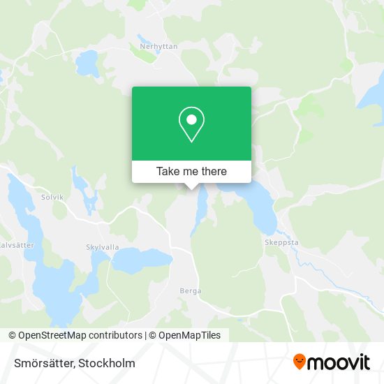 Smörsätter map