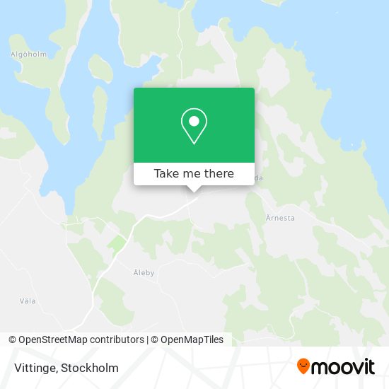 Vittinge map