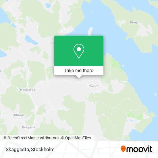 Skäggesta map