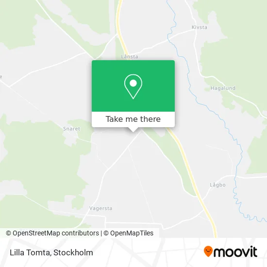 Lilla Tomta map