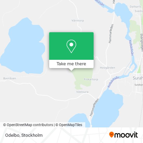 Odelbo map