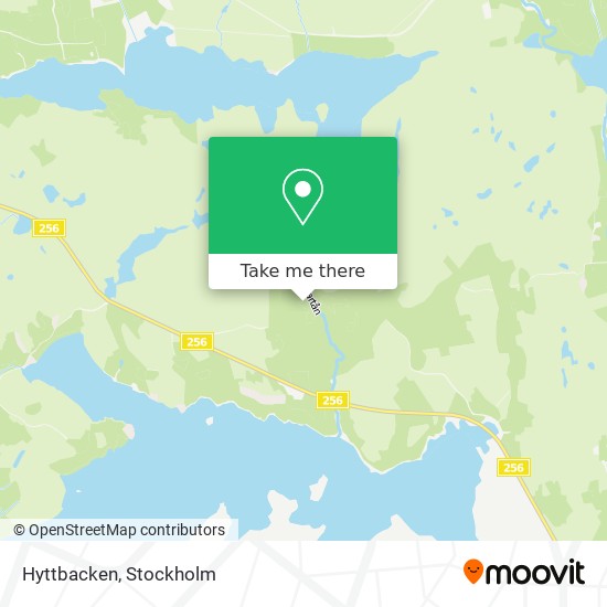 Hyttbacken map