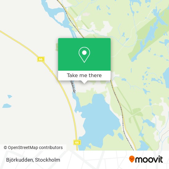 Björkudden map