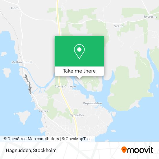 Hägnudden map