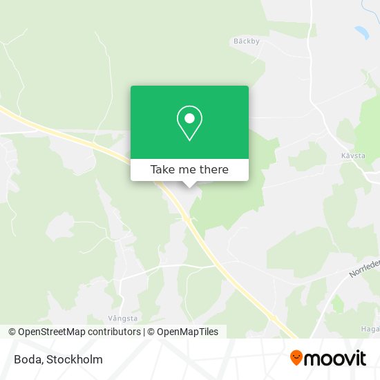 Boda map