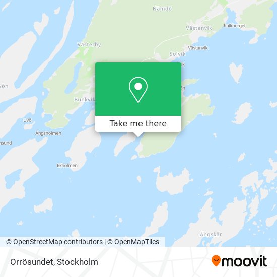 Orrösundet map