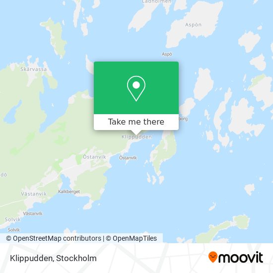 Klippudden map