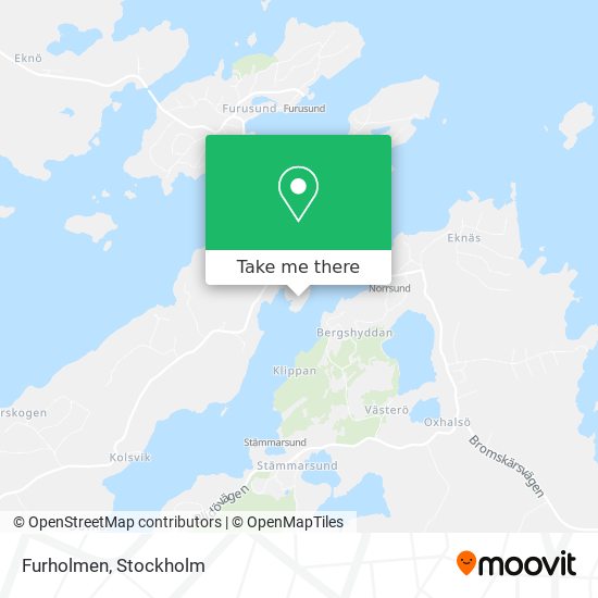 Furholmen map