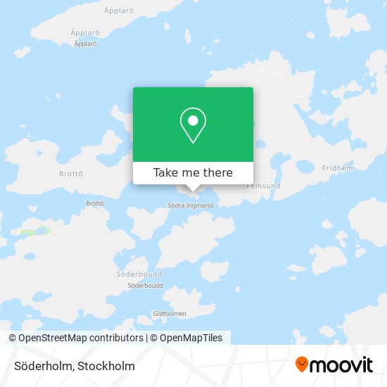 Söderholm map