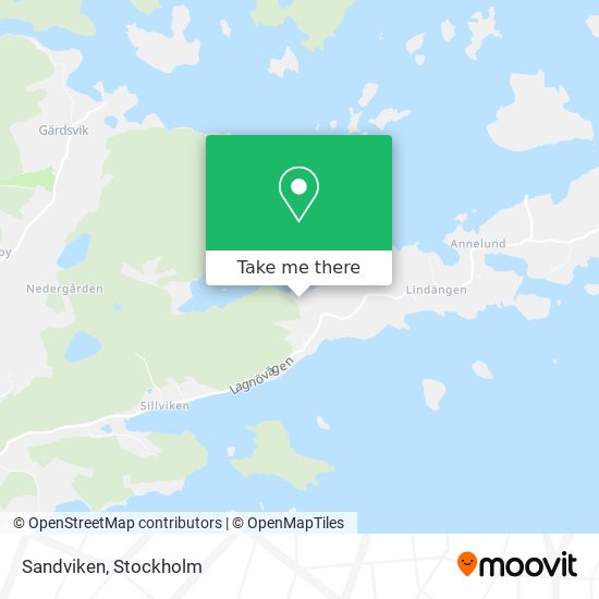 Sandviken map