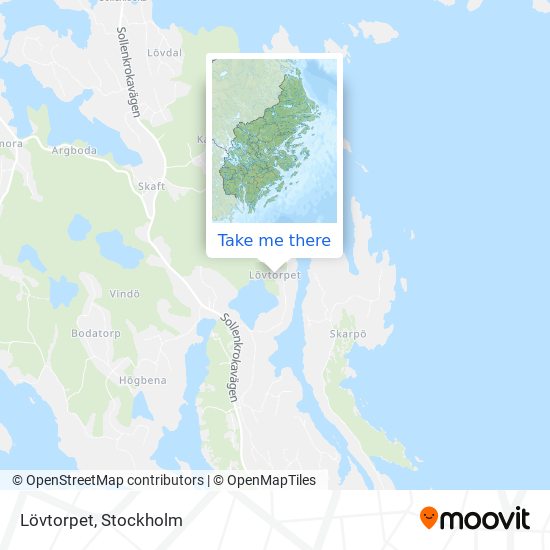 Lövtorpet map