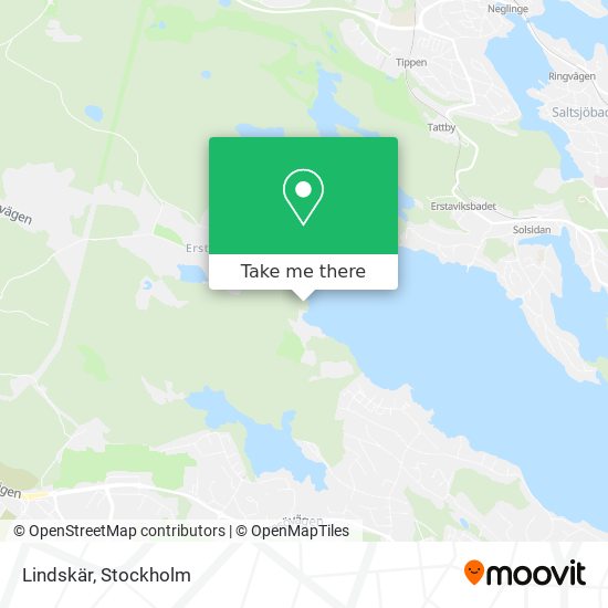 Lindskär map