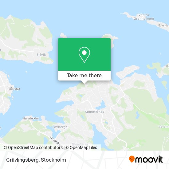 Grävlingsberg map