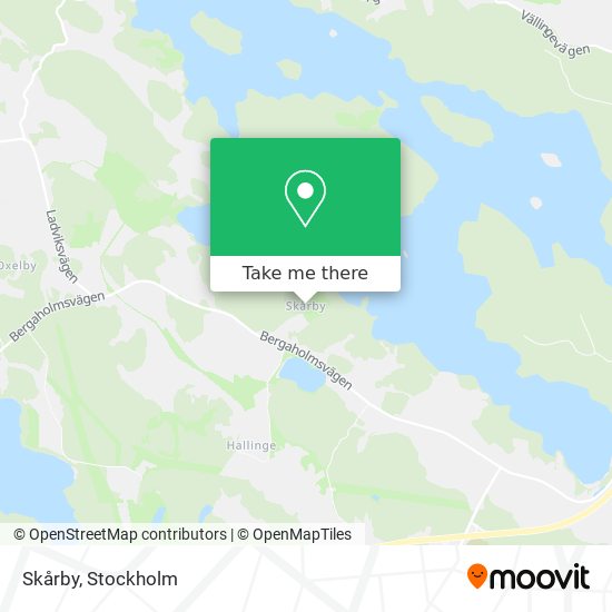 Skårby map