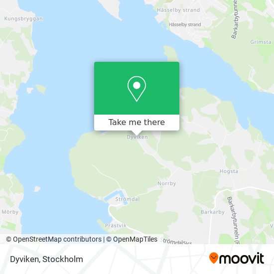 Dyviken map