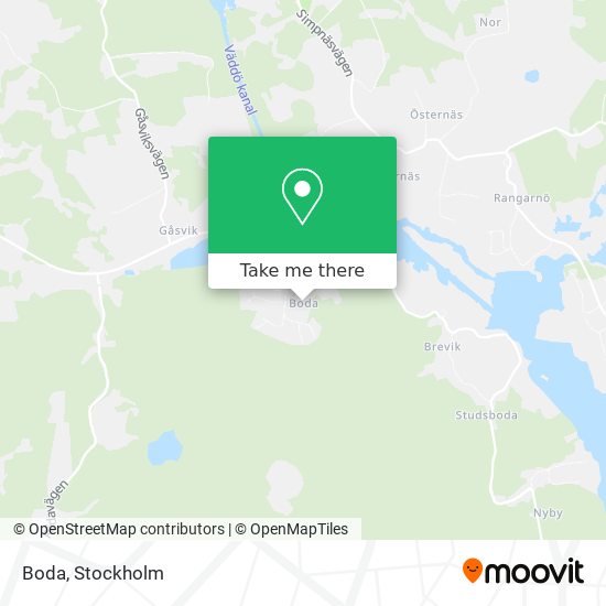 Boda map