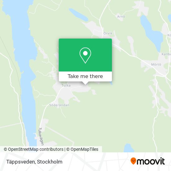 Täppsveden map