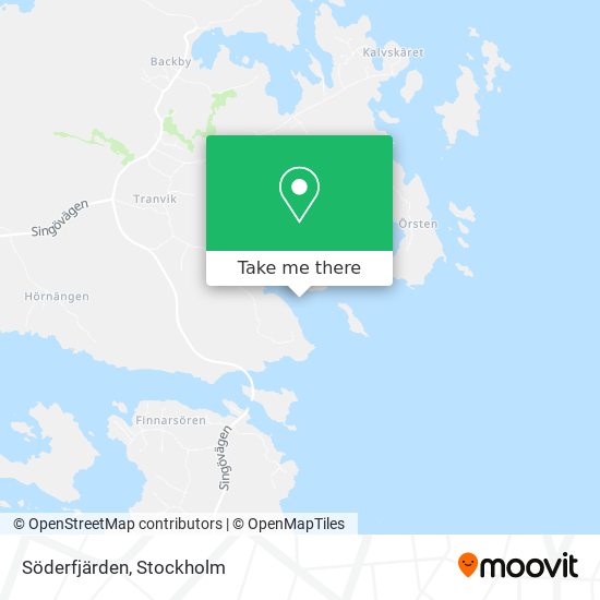 Söderfjärden map